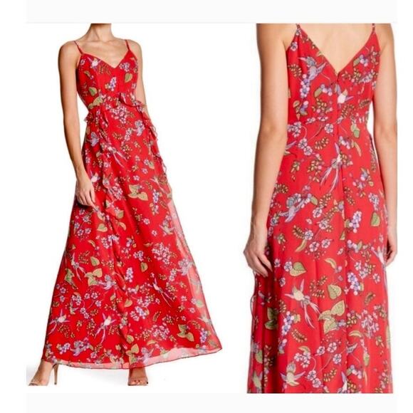 NANETTE Nanette Lepore Paradise Dreaming Maxi Dress, Size 4 - Picture 1 of 12